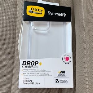 New OtterBox - symmetry Case for Samsung Galaxy S22 ULTRA only CLEAR 77-86863
